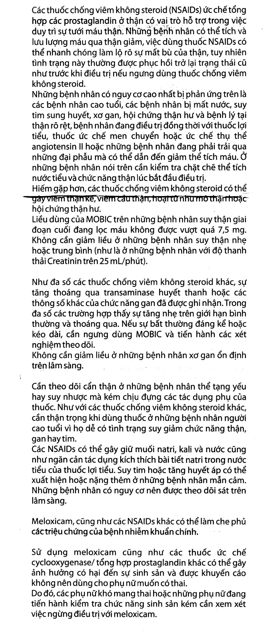 Mobic 15mg giảm đau, kháng viêm xương khớp